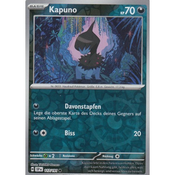 Kapuno 117/191 REVERSE HOLO