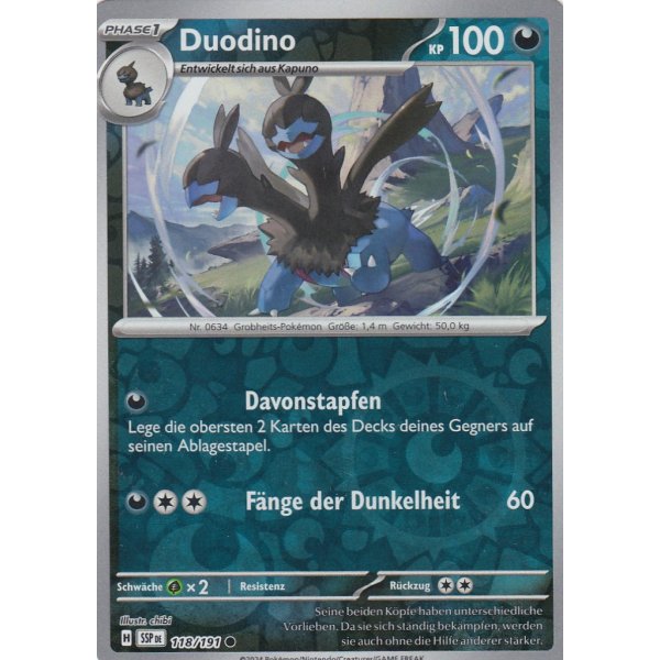 Duodino 118/191 REVERSE HOLO