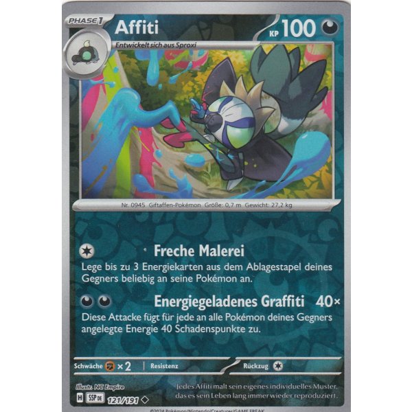 Affiti 121/191 REVERSE HOLO