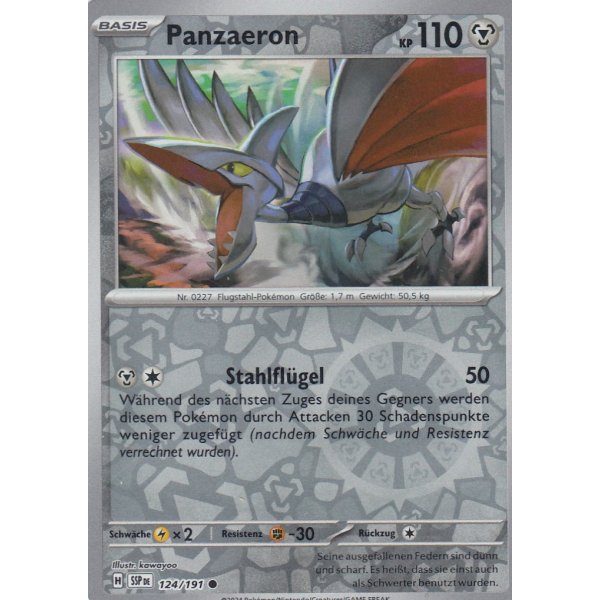Panzaeron 124/191 REVERSE HOLO