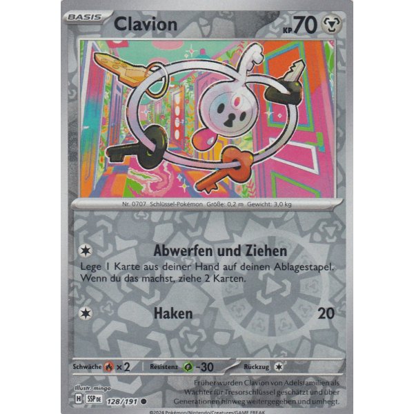 Clavion 128/191 REVERSE HOLO