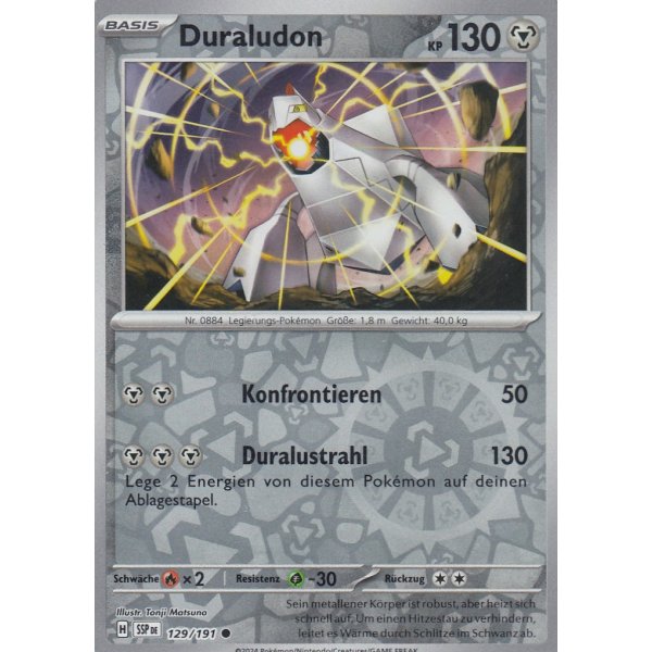 Duraludon 129/191 REVERSE HOLO