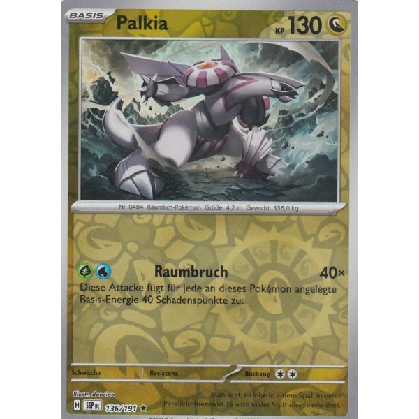 Palkia 136/191 Holo REVERSE HOLO