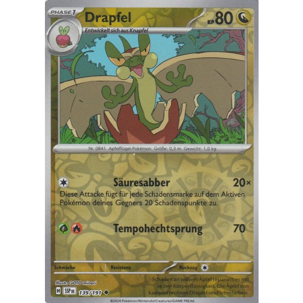 Drapfel 139/191 REVERSE HOLO