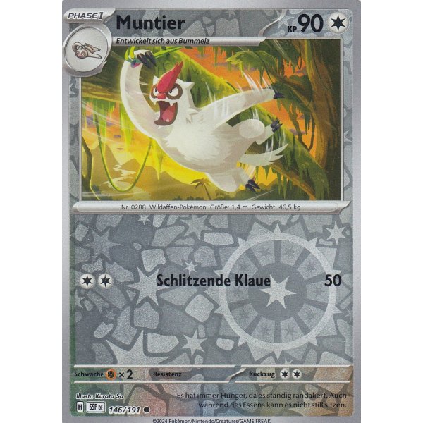 Muntier 146/191 REVERSE HOLO