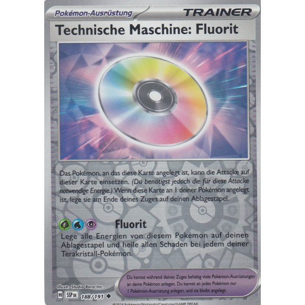 Technische Maschine: Fluorit 188/191 REVERSE HOLO