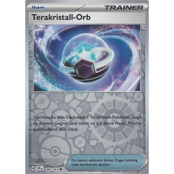 Terakristall-Orb 189/191 REVERSE HOLO