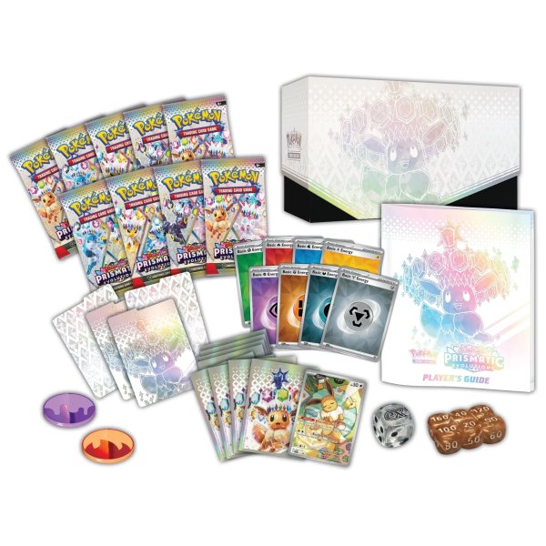 Scarlet &amp; Violet Prismatic Evolutions Elite Trainer Box (englisch)