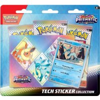 Scarlet & Violet Prismatic Evolutions Tech-Sticker-Collection - Glaceon (englisch)