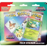 Scarlet & Violet Prismatic Evolutions Tech-Sticker-Collection - Leafeon (englisch)