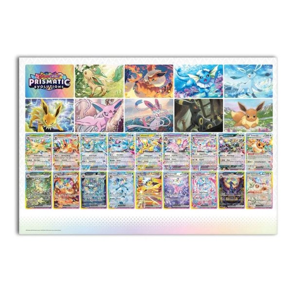 Scarlet &amp; Violet Prismatic Evolutions Poster Collection (englisch)