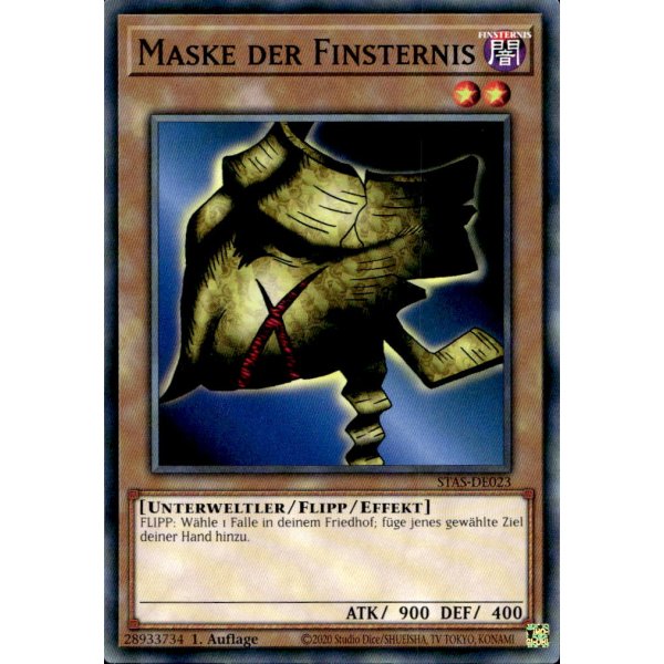Maske der Finsternis