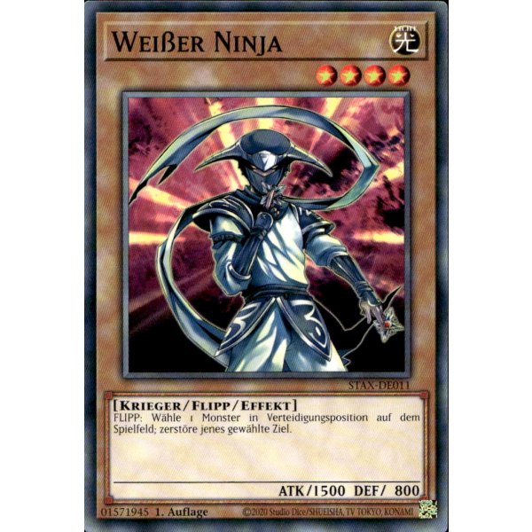 Wei&szlig;er Ninja