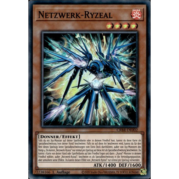 Netzwerk-Ryzeal CRBR-DE002 (Super Rare)