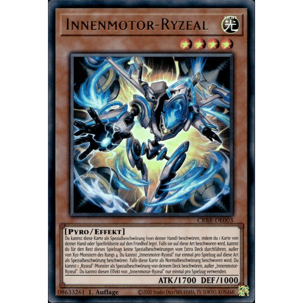 Innenmotor-Ryzeal CRBR-DE003 (Quarter Century Secret Rare)
