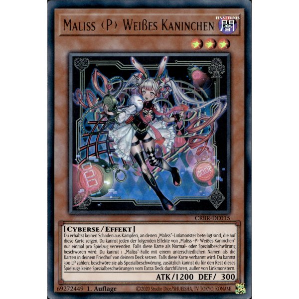 Maliss <P> Wei&szlig;es Kaninchen CRBR-DE015 (Collectors Rare)