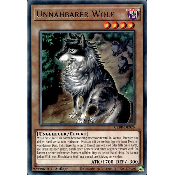 Unnahbarer Wolf CRBR-DE026