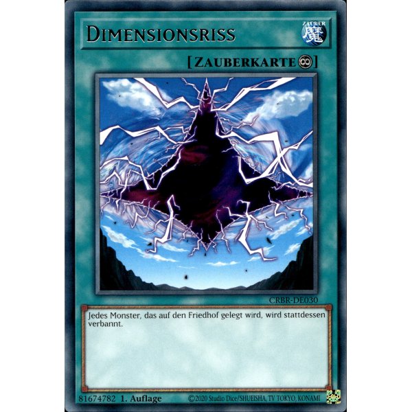 Dimensionsriss CRBR-DE030