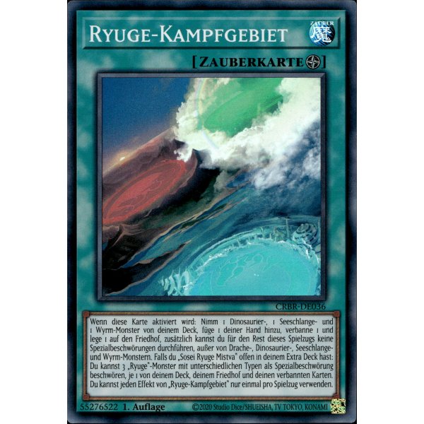 Ryuge-Kampfgebiet CRBR-DE036 (Super Rare)