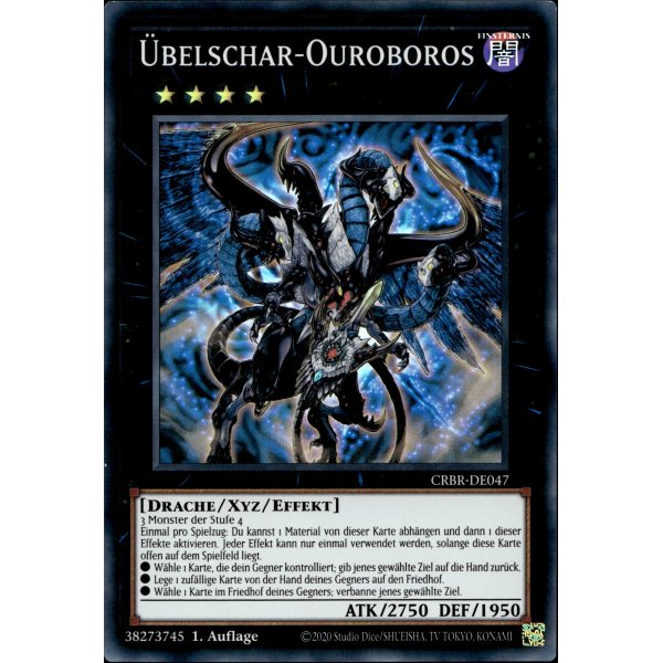 &Uuml;belschar-Ouroboros CRBR-DE047 (Super Rare)
