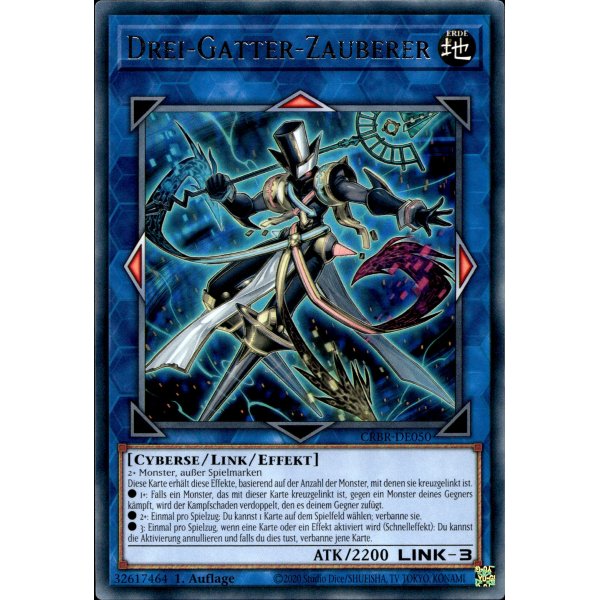 Drei-Gatter-Zauberer CRBR-DE050