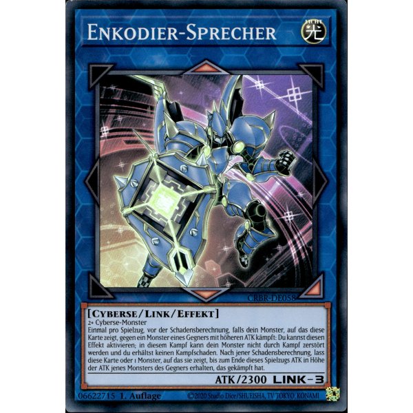 Enkodier-Sprecher CRBR-DE058