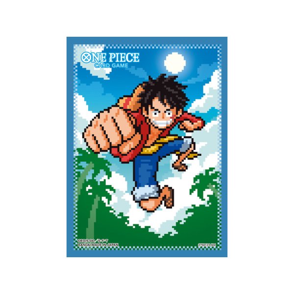 One Piece Card Game Sleeves Vol. 8 - Monkey D. Luffy Pixelart (70 Kartenh&uuml;llen)
