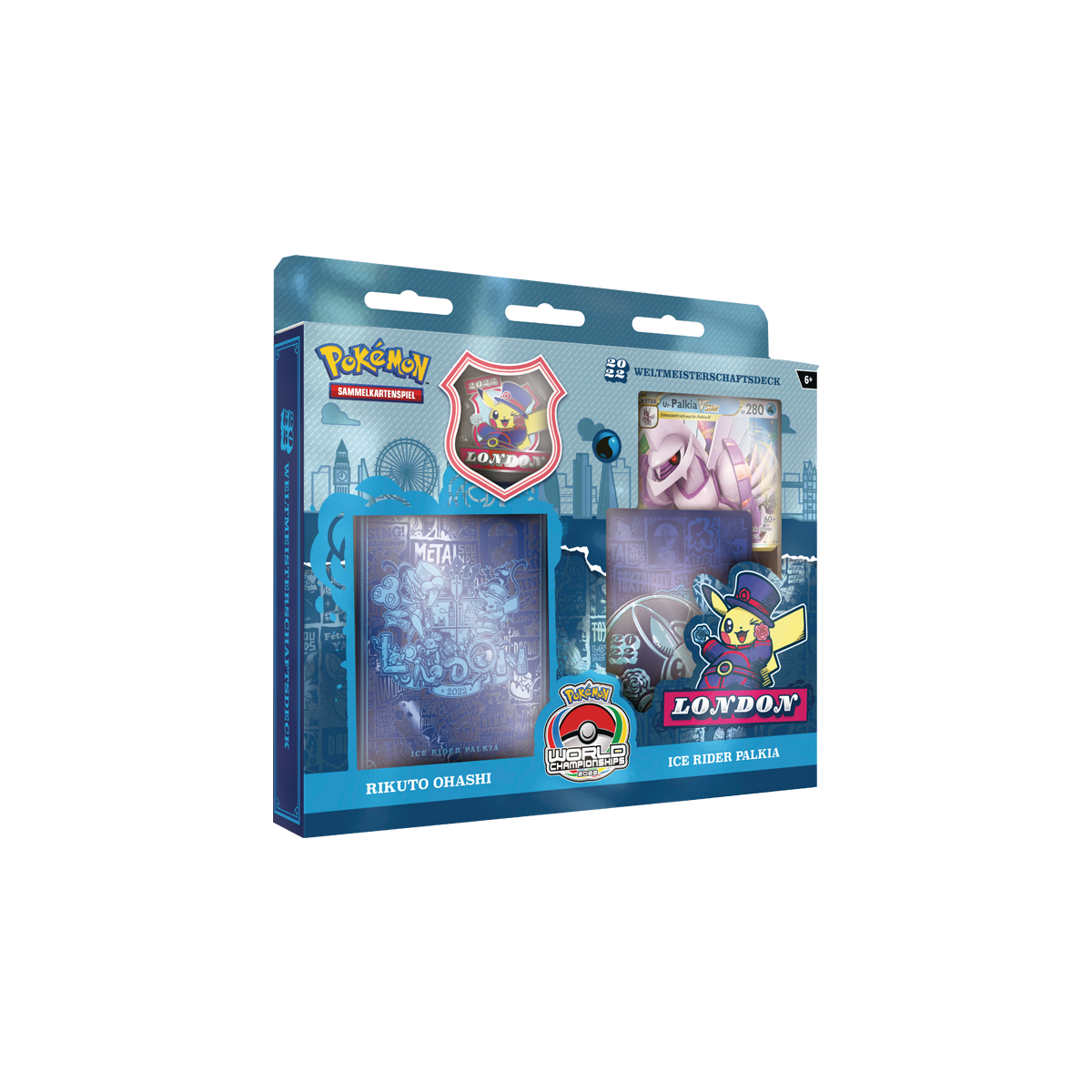 Pokemon TCG: 2022 Pokemon TCG World Championships Deck - Rikuto Ohashi Ice Rider Palkia main image 1