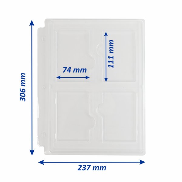 Arkero-G 4 Pocket Pages f&uuml;r Magnetic Holder