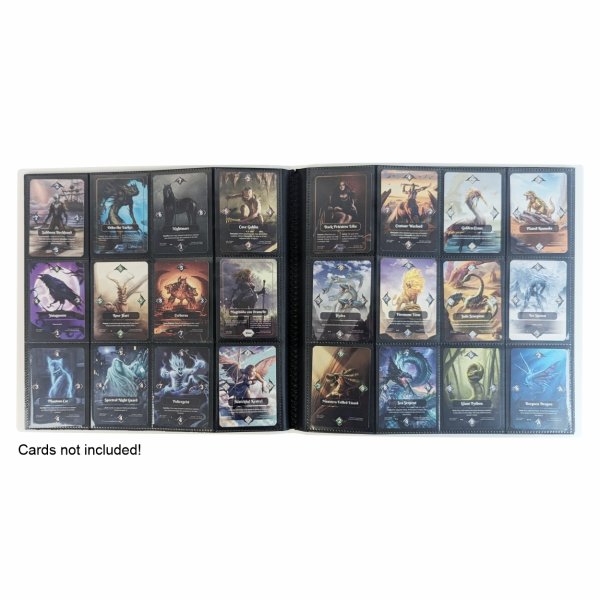 Arkero-G Premium 12-Pocket Card Binder (Tausch- &amp; Sammelalbum) - Wei&szlig;