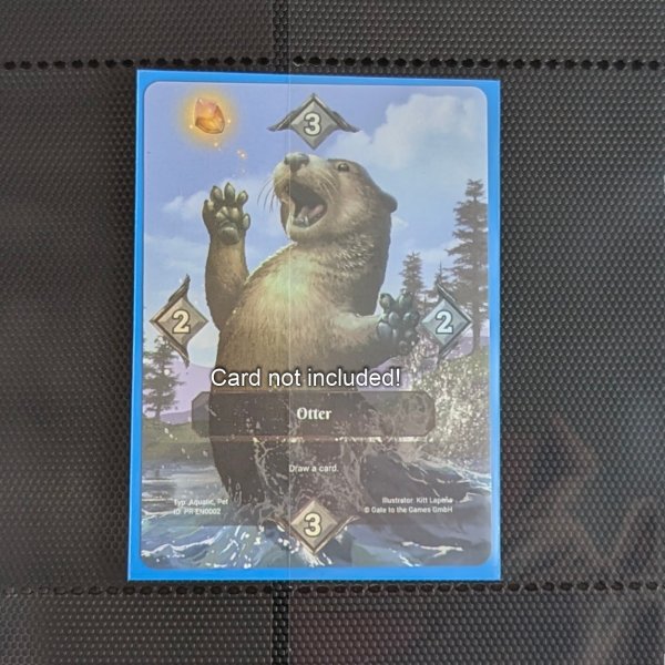 Arkero-G Premium 12-Pocket Card Binder (Tausch- &amp; Sammelalbum) - Hellblau