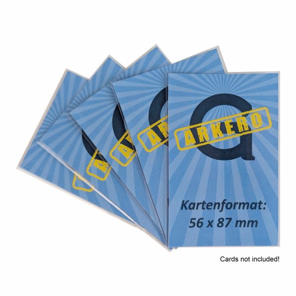 Arkero-G Standard American-Sized Boardgame Sleeves (100 Kartenh&uuml;llen)