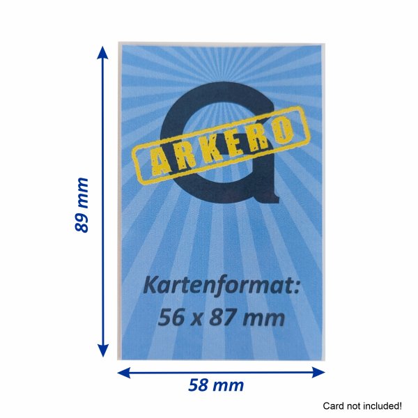 Arkero-G Standard American-Sized Boardgame Sleeves (100 Kartenh&uuml;llen)