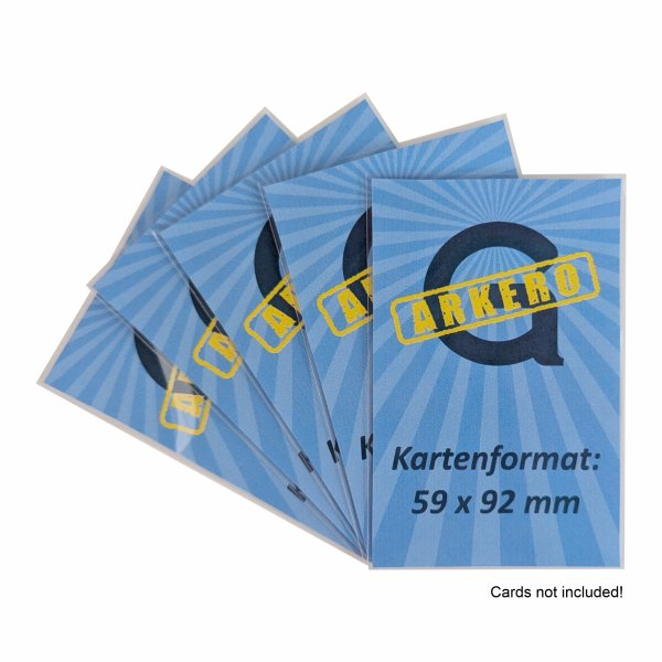 Arkero-G Standard Euro-Sized Boardgame Sleeves (100 Kartenh&uuml;llen)