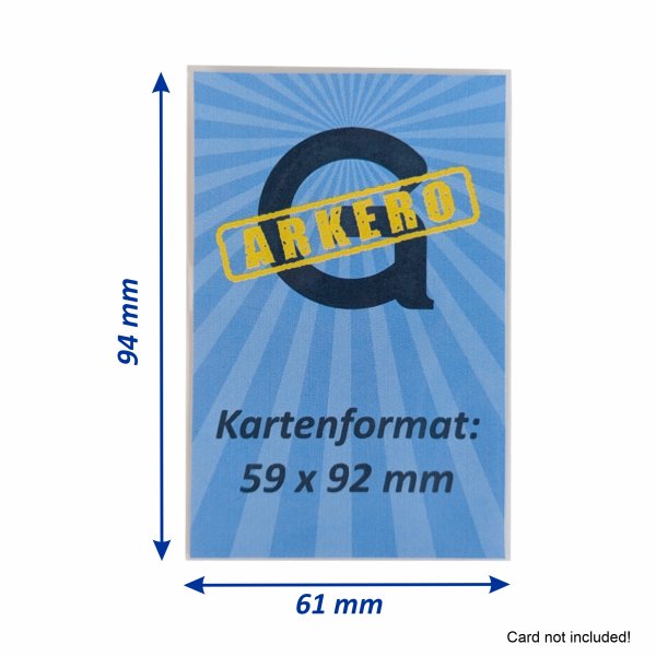 Arkero-G Standard Euro-Sized Boardgame Sleeves (100 Kartenh&uuml;llen)