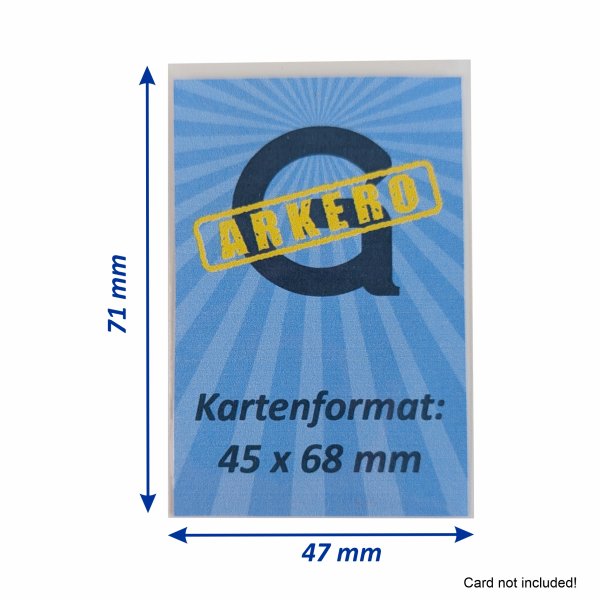Arkero-G Mini Euro-Sized Boardgame Sleeves (100 Kartenh&uuml;llen)