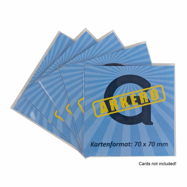 Arkero-G Standard Square-Sized Boardgame Sleeves (100 Kartenh&uuml;llen)