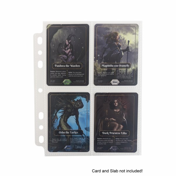 Arkero-G 4 Pocket Pages f&uuml;r Karten in Standardgr&ouml;&szlig;e - 50 Seiten