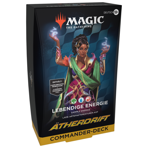 &Auml;therdrift Commander Deck - Lebendige Energie (deutsch)