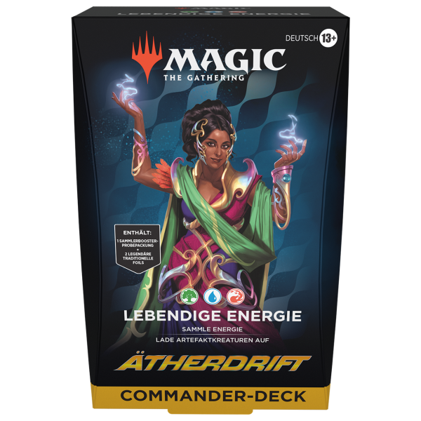 &Auml;therdrift Commander Deck - Lebendige Energie (deutsch)