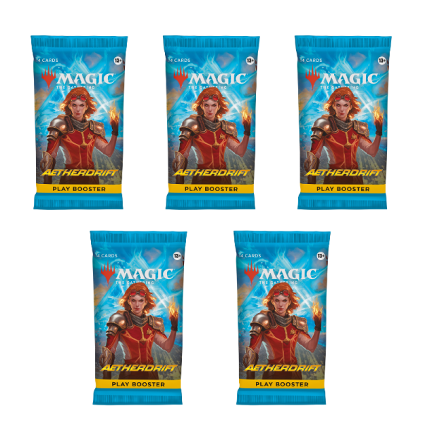 Aetherdrift - 5x Play Booster (englisch)