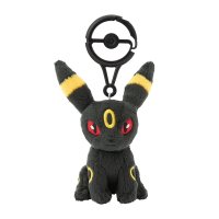 Pokemon Nachtara Pl&uuml;sch Schl&uuml;sselanh&auml;nger mit Karabiner 7 cm