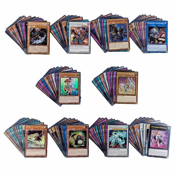 Yugioh Holo MEGASET - 100 deutsche Holokarten