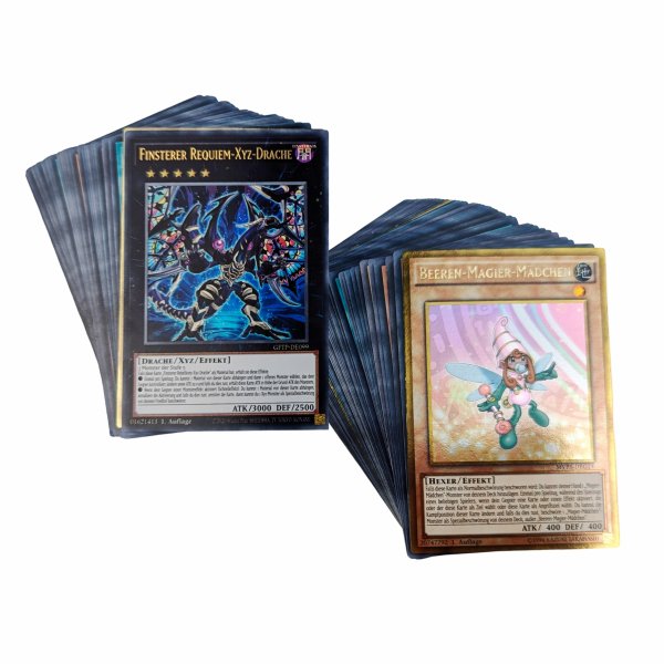 Yugioh Holo MEGASET - 100 deutsche Holokarten