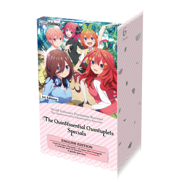 Wei&szlig; Schwarz - The Quintessential Quintuplets Specials Premium Booster Display (englisch)