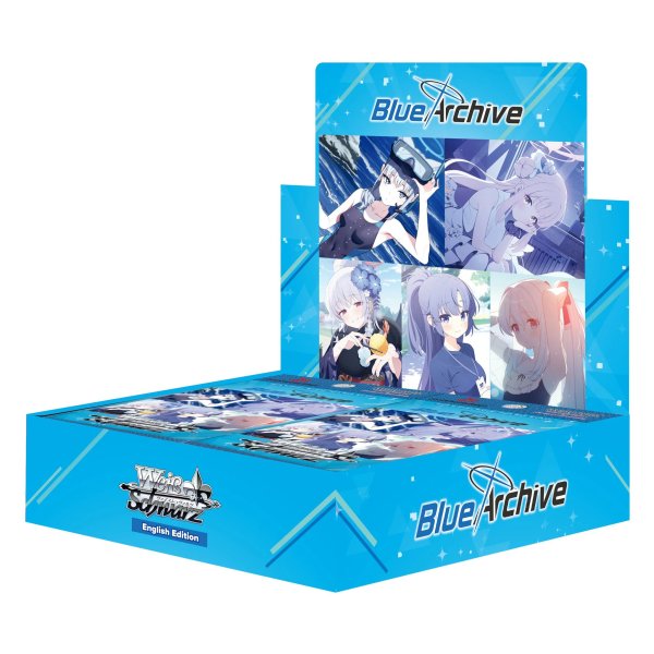 Wei&szlig; Schwarz - Blue Archive Booster Display (englisch)