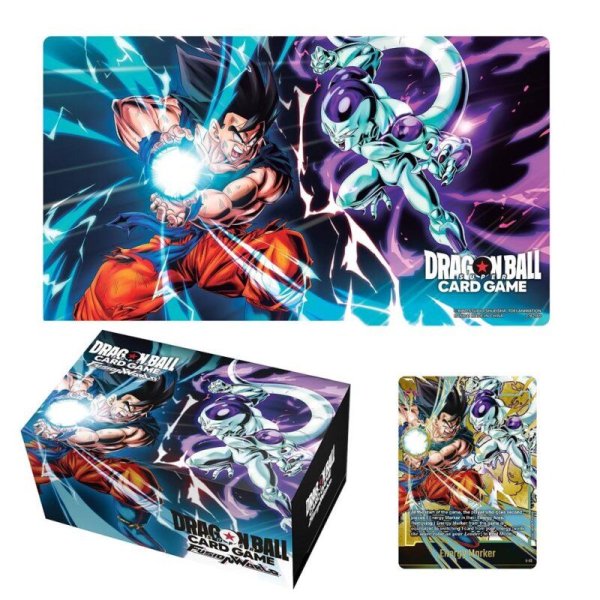 Dragon Ball Super Card Game Fusion World Accessories Set 01 -Son Goku vs. Frieza