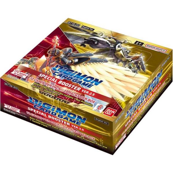 Digimon Card Game - Special Booster Ver.2.5 BT19-20 Booster Display (englisch)