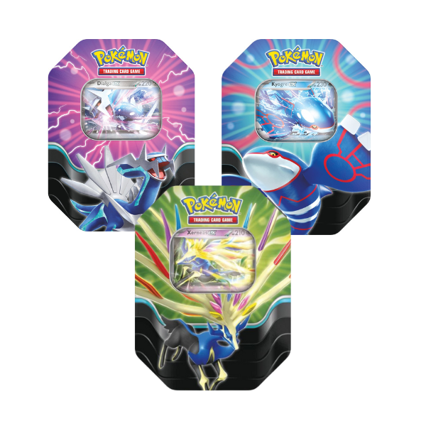 Alle 3 Pokemon Azur-Legenden Tin Box 2025 (deutsch)