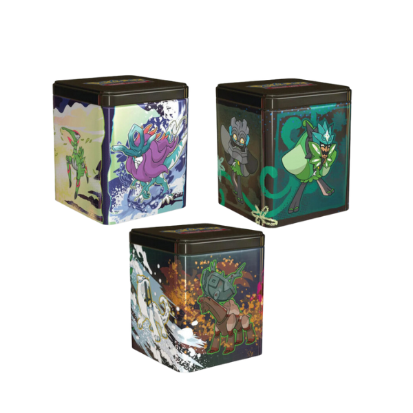 Alle 3 Pokemon Fr&uuml;hjahr 2025 Stackable Tins (deutsch)